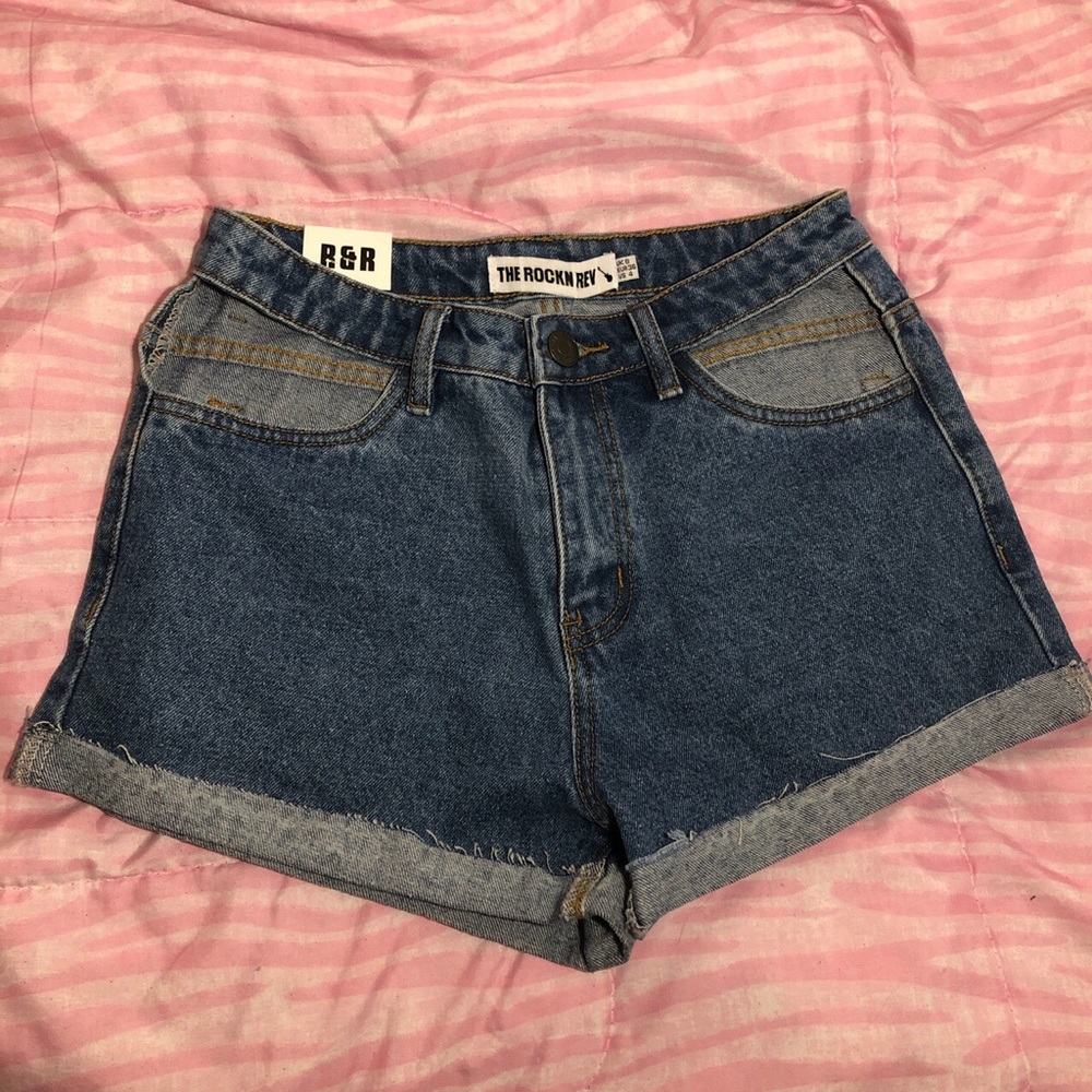 Pocketless denim shorts Nasty Gal - Picture 3 of 4